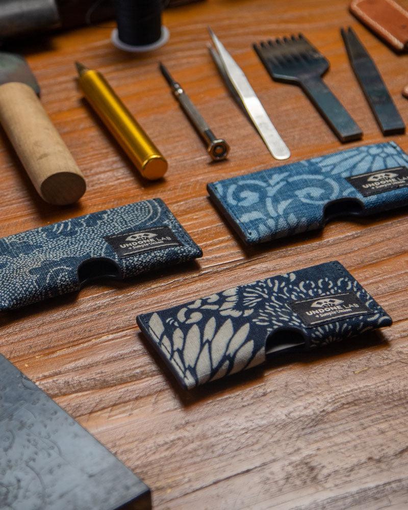 UNDONE LAB + Simple Union: Card Holder (Kofu Pattern) - UNDONE Watches